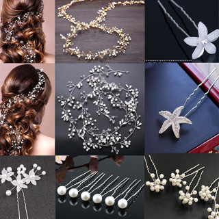 ปิ่นปักผมไข่มุก ที่คาดผมไข่มุก ร้านไทยพร้อมส่ง มุกเจ้าสาว ปิ…