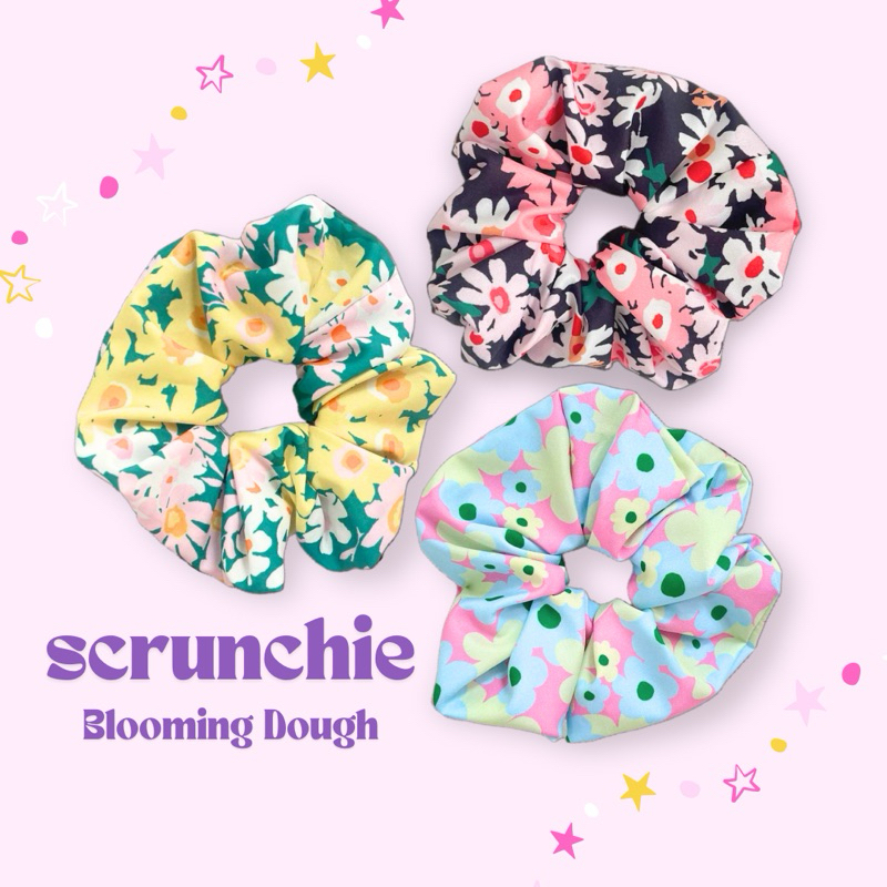 scrunchie ยางมัดผม รุ่นBlooming dough🍅🍩 สินค้าใหม่ของร้านเราา