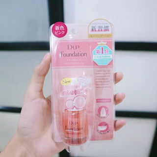 D-UP Nail ยาทาเล็บ จากญี่ปุ่น สีใสอมส้มพีช เล็บสุขภาพดี 15 ML ของแท้