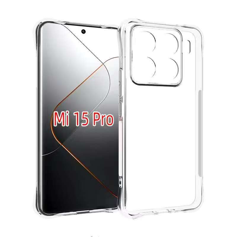 Mi 15 Ultra/Mi15/Mi 15 Proตรงรุ่น(พร้อมส่งในไทย)เคสTPUใสกันกระแทกแบบคลุมกล้องXiaomi 15 Ultra/Xiaomi 