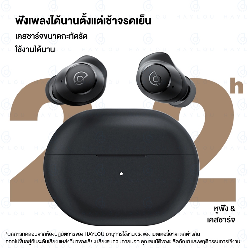 Haylou  Earbuds GT1 2023 หูฟังบูทูธ หูฟังไร้สาย บลูทูธ 5.3 รุ่น  GT1