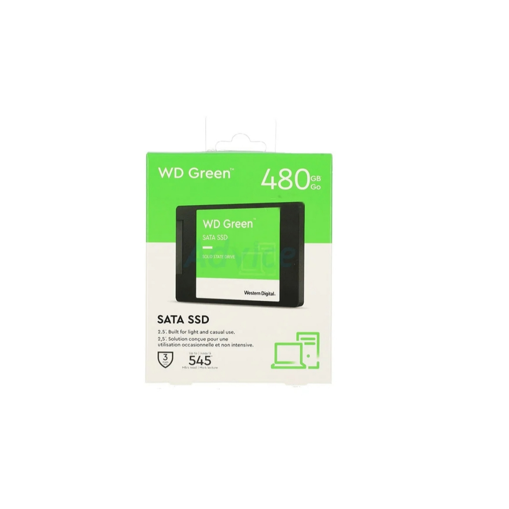 480 GB SSD SATA WD GREEN (WDS480G3G0A)