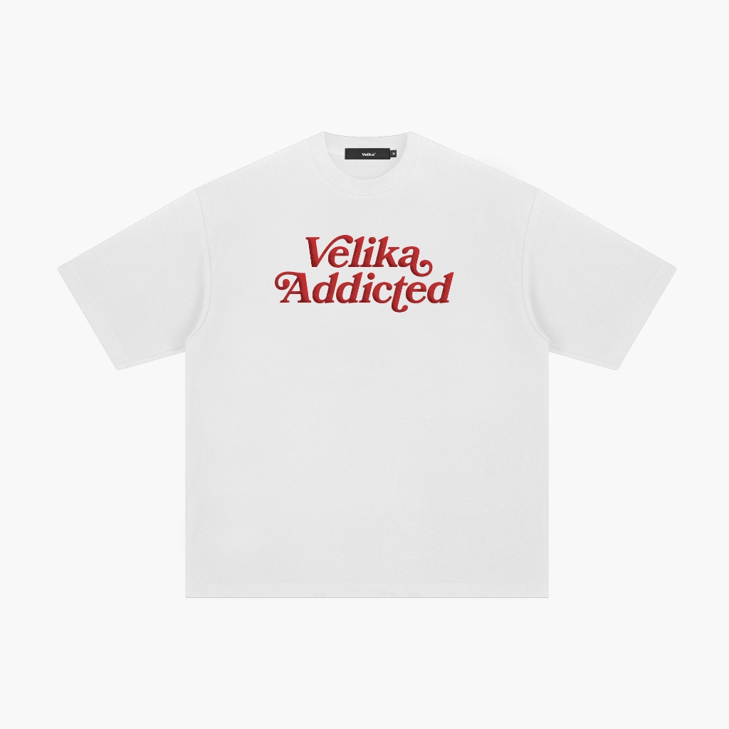 Velika™ | "Swash" Oversize T-Shirt [White]