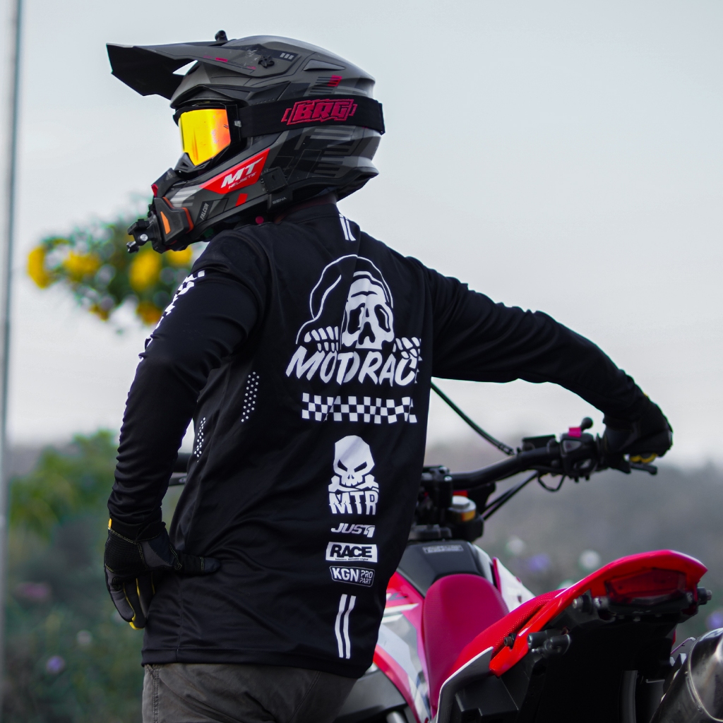 เสื้อวิบาก MOTORACE ใส่ขับรถวิบาก Enduro Motocross Mx-Race เสื้อขับวิบาก สายป่า ชุดวิบาก MT1