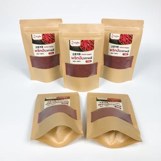 พริกป่นเกาหลี 100g ถุงซิปล็อค KOREA RED PEPPER POWDER พริกทำกิมจิ พริกป่นเกาหลี 고추가루 Gochugaru