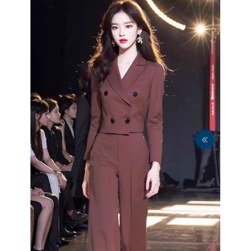 ชุดเซ็ทสูท งานไฮเอนด์ นำเข้าสไตล์เกาหลี S -XL (พร้อมส่ง)