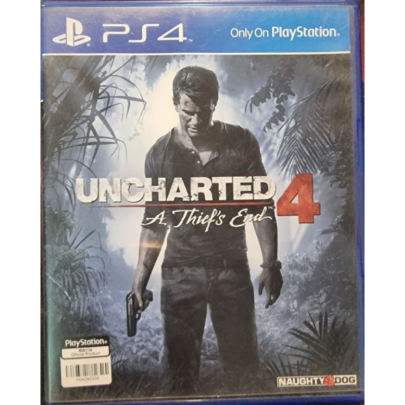Uncharted4 แผ่นเกมส์ps4มือสอง