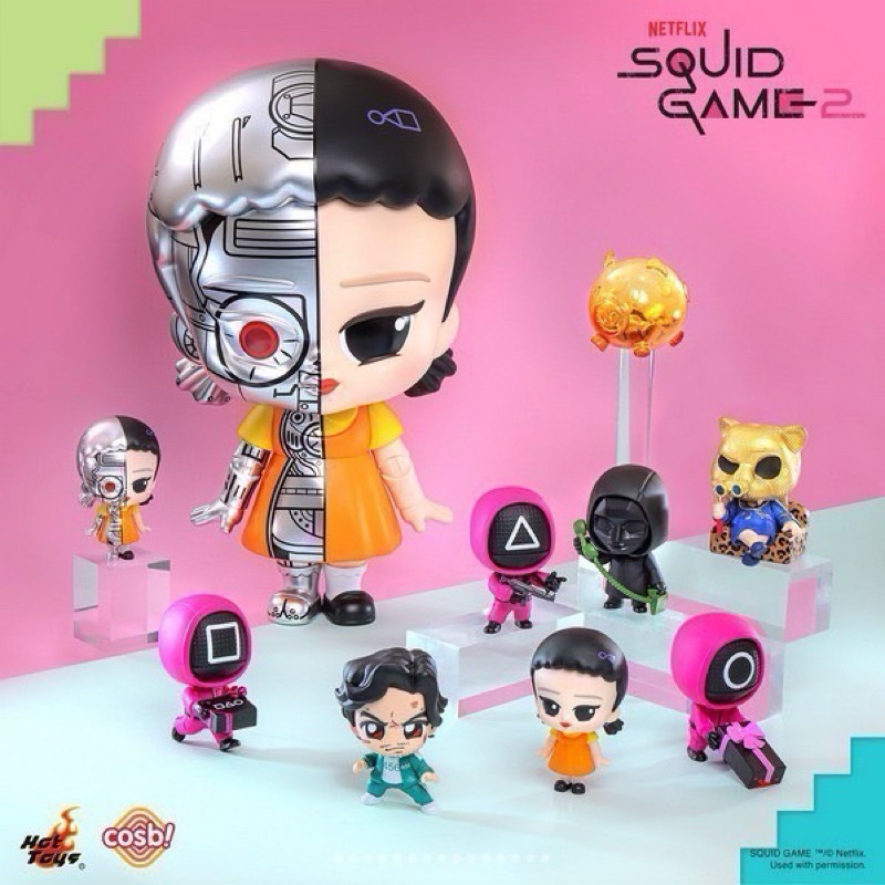 พร้อมส่งโมเดล Squid Game 2 Cosbi Collection