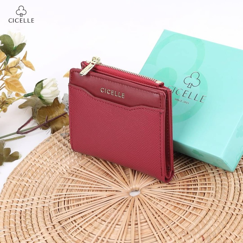 กระเป๋าสตางค์ใบสั้น กระเป๋าแบรนด์ CICELLE (ซี-เซล)#8003