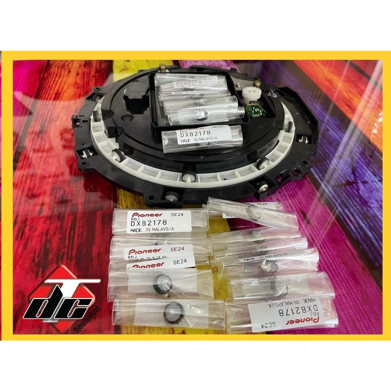 DXB2178 pioneer สำหรับ CDJ850 CDJ900 CDJ2000nexus Jog Wheel Platter แบริ่งลูกกลิ้งเปลี่ยน (ชุดละ 4 ต