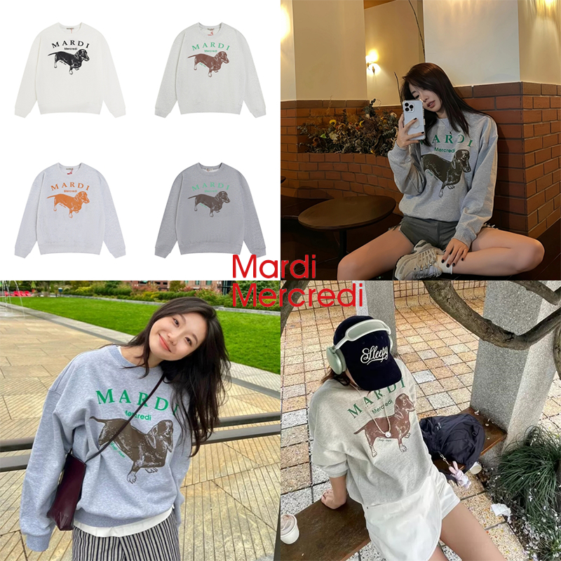 MINI-SHOP⚡เสื้อสเวตเตอร์ Mardi Mercredi DDANJI ของแท้ 100% จาก Korea Duty Free
