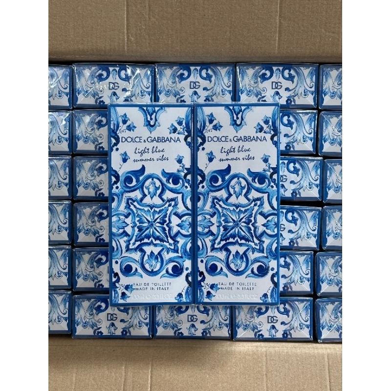 D&G light blue summer vibes pour femme edt 125 ml.