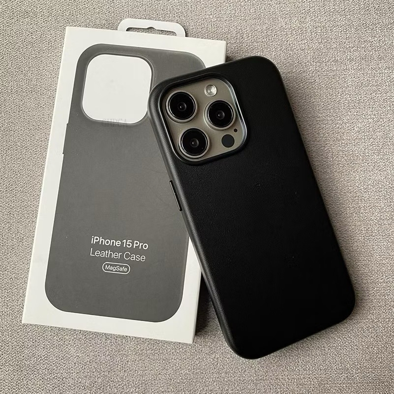 M25หนังแท้ เคสกันกระแทก Leather วางชาร์จได้ MS CASE FOR IPHONE 12 13 14 15 PRO MAX PLUS i16 16pro 16promax - รูปที่ 6