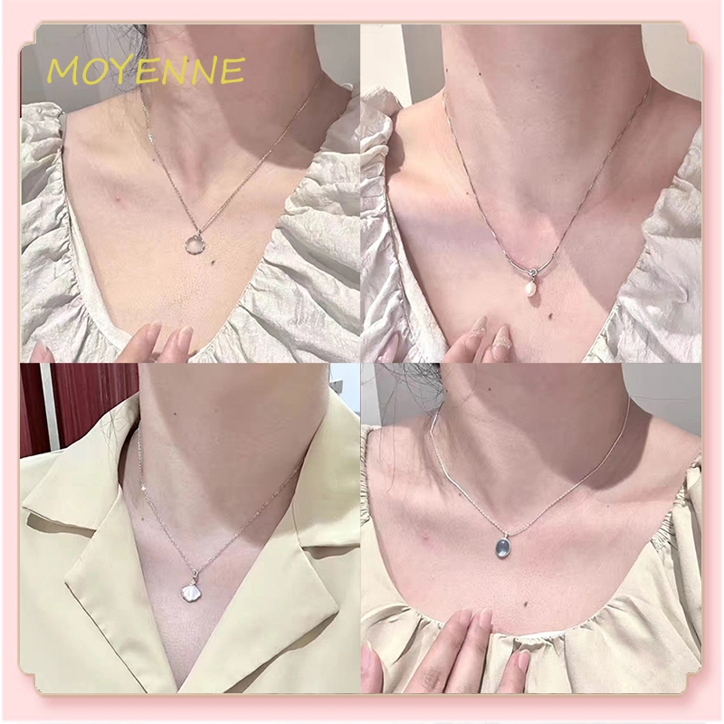 [จัดส่งจากกรุงเทพฯ] ดีไซน์เก๋ไก๋ อารมณ์ผีเสื้อนางฟ้า เงิน สร้อยคอ สไตล์ต่างประเทศ มีเอกลักษณ์ ไฮเอนด์ หวาน เท่ห์