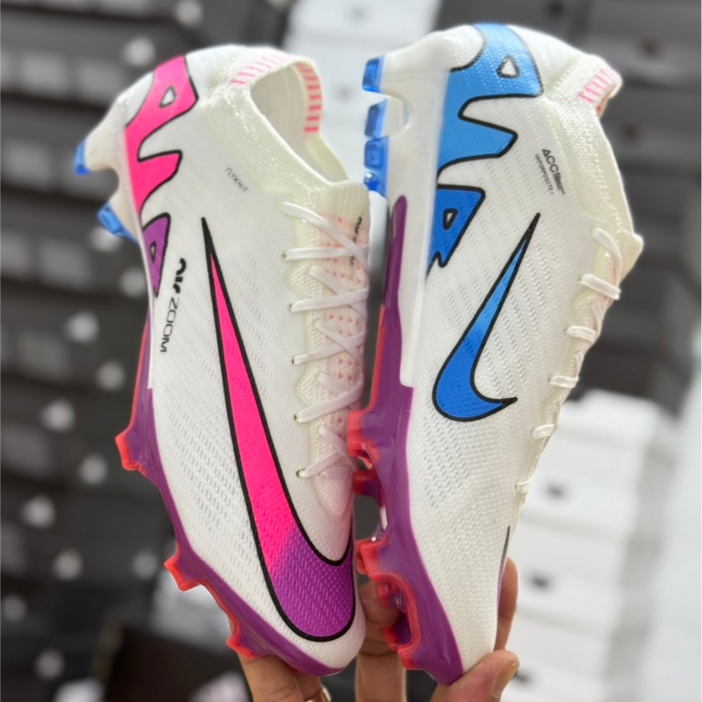 รองเท้า สตั๊ด ฟุตบอล NIKE ZOOM MERCURIAL VAPOR 15 ELITE FG แถม ถุงผ้า+ดันทรง+กล่อง ถ่ายจากสินค้าจริง ใส่ไม่ได้เปลี่ยนได้