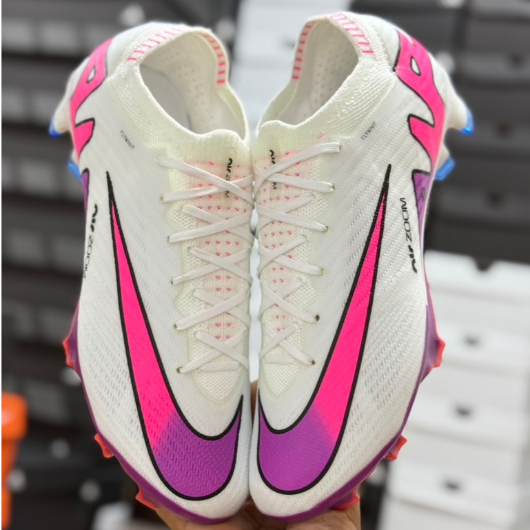 รองเท้า สตั๊ด ฟุตบอล NIKE ZOOM MERCURIAL VAPOR 15 ELITE FG แถม ถุงผ้า+ดันทรง+กล่อง ถ่ายจากสินค้าจริง ใส่ไม่ได้เปลี่ยนได้