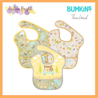 Bumkins ผ้ากันเปื้อนกันน้ำ รุ่น Super Bib 6-24 เดือน  แพค 3 …