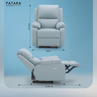 PATARA Recliner Sofa รุ่น TITAN โซฟาปรับไฟฟ้า ที่นั่งแล้วเย็นสุดๆ โซฟาปรับนอน โซฟาปรับระดับ sofa