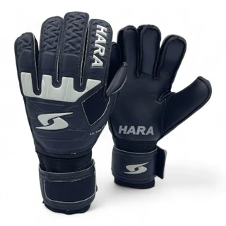 HARA Sport Basic Gloves Ultra Max ถุงมือผู้รักษาประตู มีฟิงเกอร์เซฟ ถุงมือประตู ถุงมือฟุตบอล รุ่นGL09