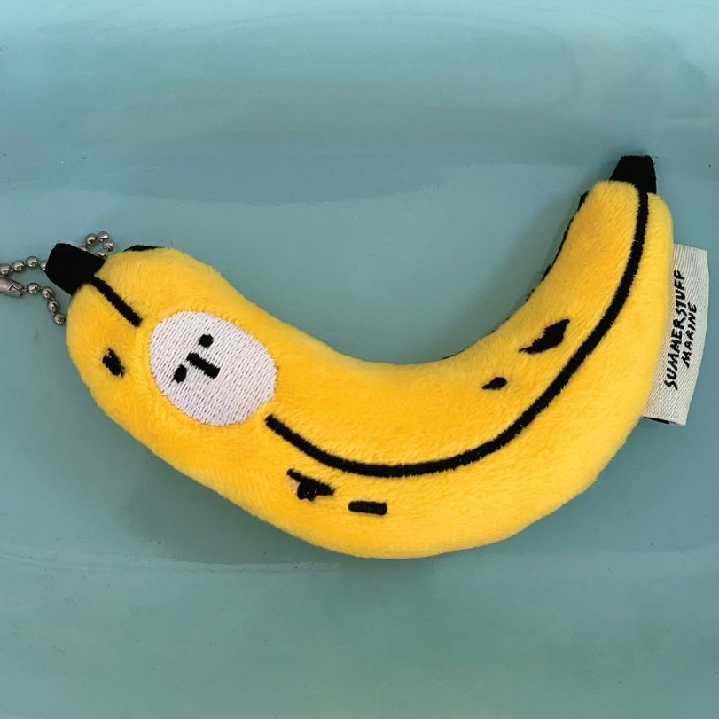Summerstuff.marine - DOLL KEYCHAIN กลิ่น LAZY BANANA - พวงกุญแจตุ๊กตากล้วย