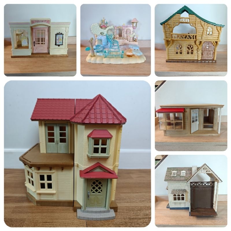 โครงบ้านซิลวาเนียน Sylvanian families มือสอง