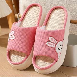 XZ-30 รองเท้าใส่ในบ้าน ออฟฟิศ ลายน้อนหมีกับกระต่าย 4 สี พื้น…