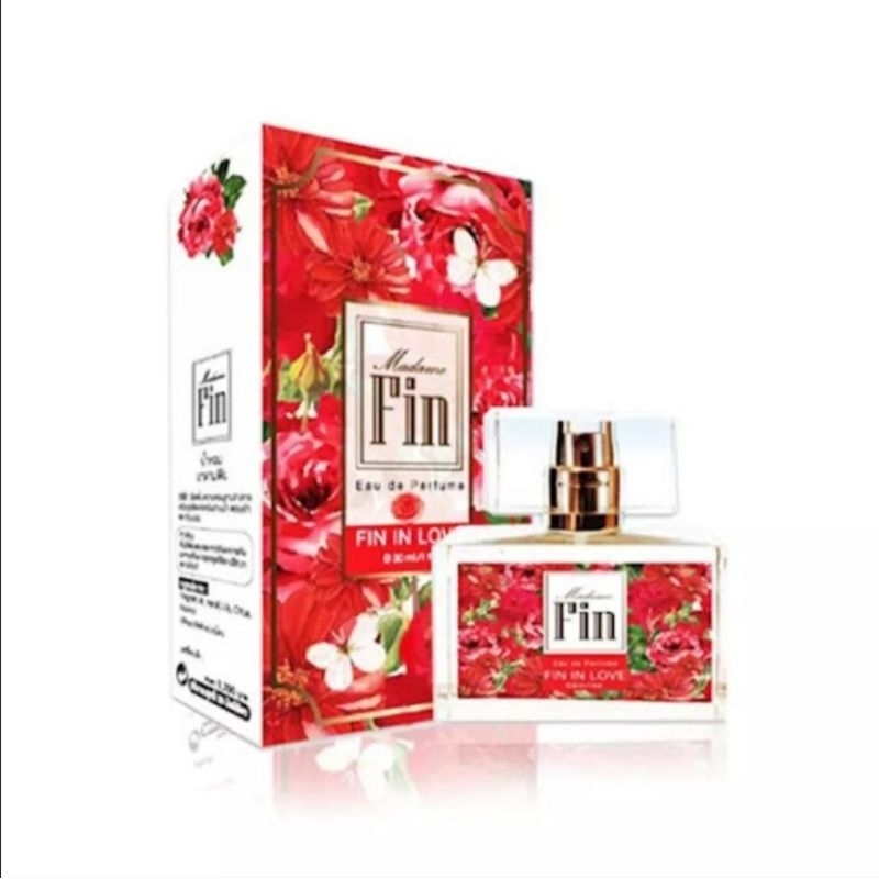Madam Fin น้ำหอม มาดามฟิน Fin Classic (สีแดง Fin in Love) 30 ml.
