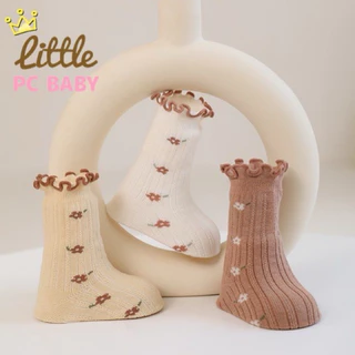 Little pcbaby ถุงเท้าเด็กแรกเกิด สไตล์cute สำหรับเด็กอ่อน(พร้อมส่ง)