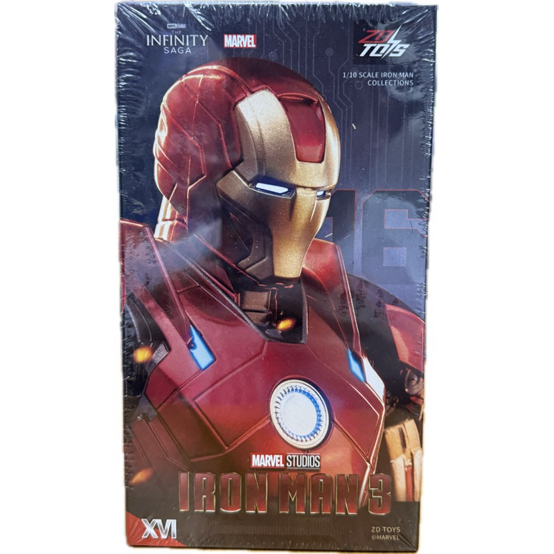 🔥แท้พร้อมส่งจากไทย🔥 Model Ironman Mark 16 ZD TOYS สูง 14-15เซ็น