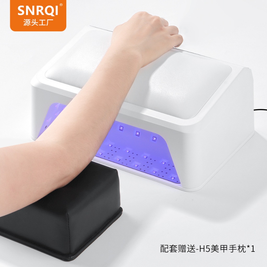 เครื่องอบเล็บ แบรนด์ SNRQI รุ่น L6 ไปพร้อมกับหมอนรองมือ