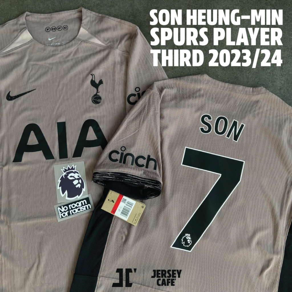สเปอร์ส เกรดนักเตะ Third 2023/24 ของแท้!!  / Spurs Player Third 2024/25 ของแท้ เพิ่มชื่อเบอร์ ซน ได้