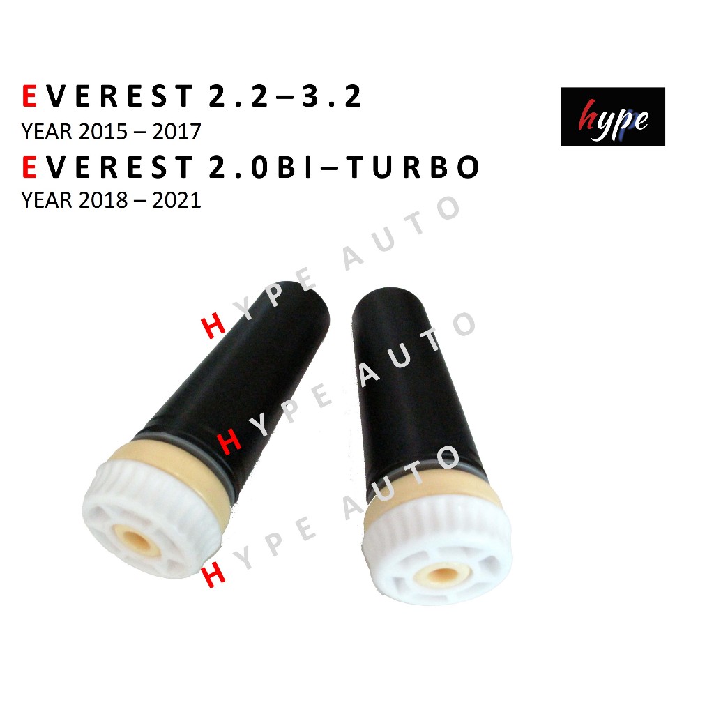 กันฝุ่นโช๊ค กันฝุ่น กันกระแทกโช๊ค หลัง เอเวอร์เรสต์ EVEREST 2.2 - 3.2 / EVEREST 2.0 ไบเทอร์โบ BI-TURBO ปี 15 - 21 (1คู่)