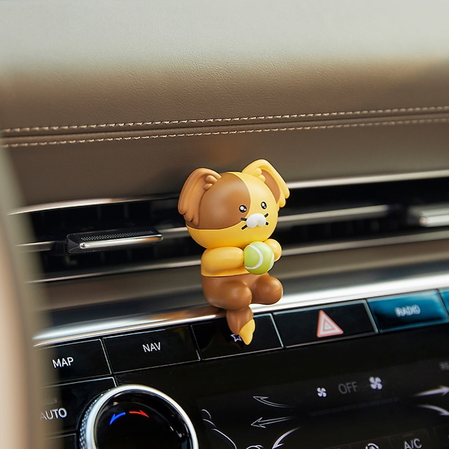 พร้อมส่ง✨Car Accessories Puppy Choonsik ตุ๊กตาฟอกอากาศ/เคสพวงกุญแจสมาทคีย์/ หมอนรองคอ cover belt น้ำหอมติดรถและอื่นๆ ราคา ถูกที่สุด ดีลบีเคเค แกลเลอรีภาพที่ 8