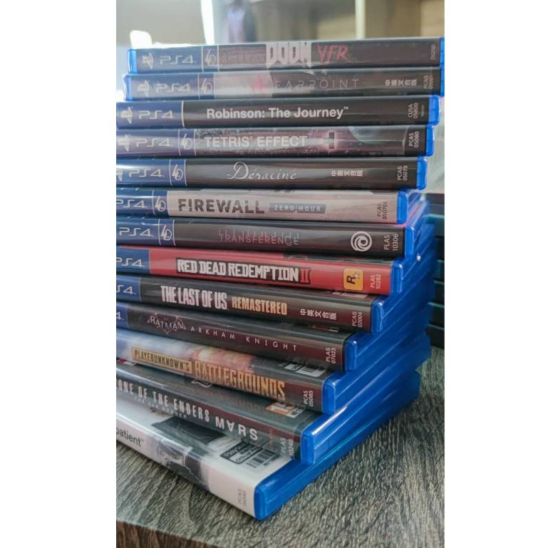 แผ่นเกมส์ PS4 Play Station(เพลย์สเตชั่น)  4 เพลย์สเตชั่น แผ่นเกมส์ PS4 ***มือ 2 ร้านเล่นเองขายเองคะ