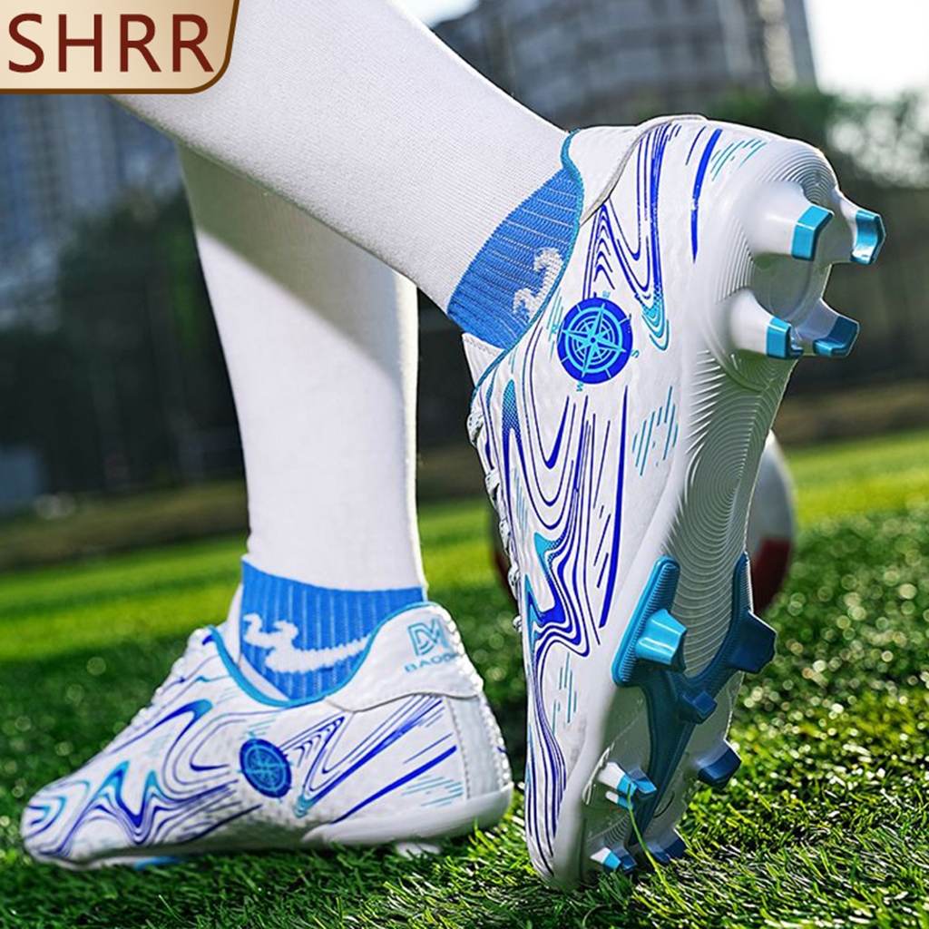 2025【จากประเทศไทย 24ชั่วโมง】Size:32-44 รองเท้าฟุตบอล ผู้ใหญ่/เด็ก รองเท้าฝึกซ้อม รองเท้าสตั๊ด