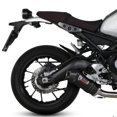 ท่อ Mivv สำหรับ  YAMAHA XSR900 2016 > 2021 |  OVAL CARBON WITH CARBON CAP (FS)