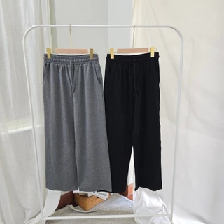 [ U34 ] WARA กางเกงขายาวผู้หญิง Cotton Spandex เอวยืด มีเชือก สบายพุง ใส่ทำงาน/เที่ยวl
