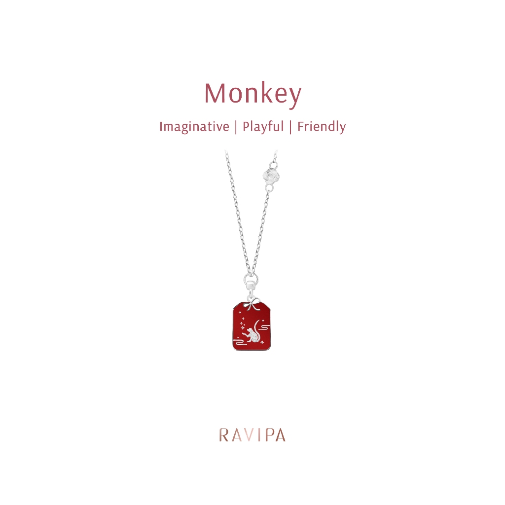 Ravipa | The Year of the Monkey Necklace - สร้อยคอ