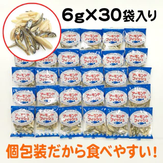 อัลมอนด์ปลากรอบแบบห่อ 25 แพค🇯🇵