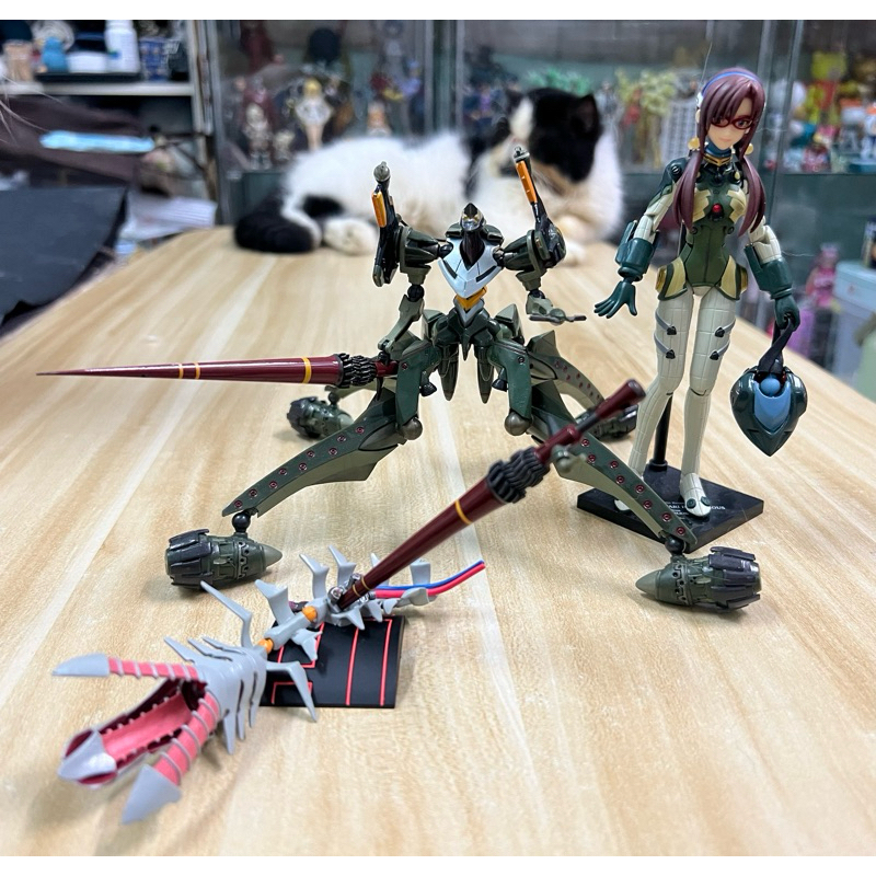 (ของแท้ : พร้อมส่ง) [แพคคู่] Evangelion Revoltech Yamaguchi Serie No.077 EVA-05 New Movie Edition & 