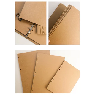 <พร้อมส่ง> แผ่นปกกระดาษ หนา 300แกรม A5, B5, A4 Cover Paper | 15แผ่น/แพ็ค | ปกคราฟท์ ศิลปะ สันห่วง สมุดโน๊ต กระดาษ รีฟิว