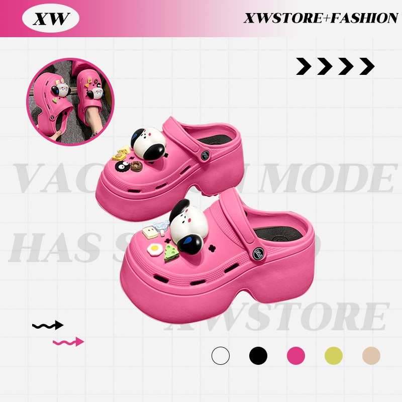 XWshopee สินค้าแนะนำ รองเท้าหัวโตสายแฟชั่น ใครสายหัวโตแต่อยากได้แบบสูงๆ รุ่นนี้คือเหมาะมาก มี 5 สีให้เลือกหยิบจับ ราคาน่