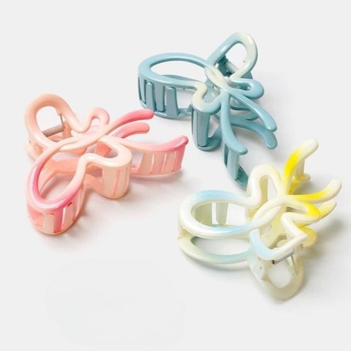 ๊Uyongit พร้อมส่ง กิ๊บหนีบผมผีเสื้อ มุ้งมิ้งสดใส สไตล์เกาหลี หวานแหวว Q-206