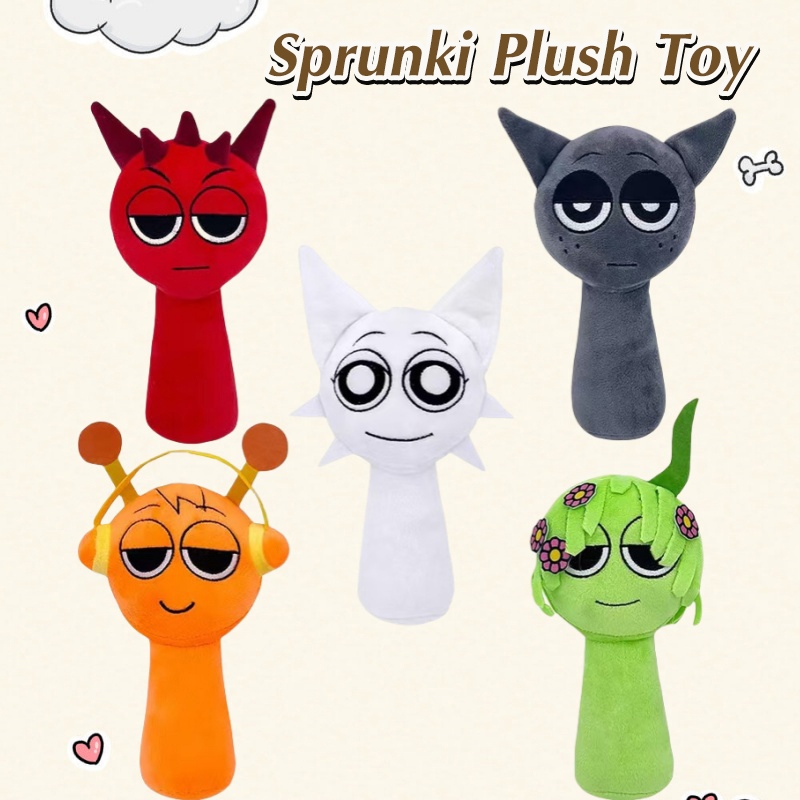 🔥พร้อมส่ง🔥Sprunki Plush Toy Sprunki Incredibox ของเล่นตุ๊กตา ของขวัญสําหรับเด็ก