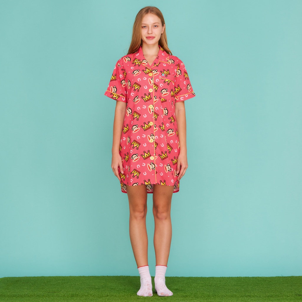 PAUL FRANK ชุดนอนกระโปรง KING JULIUS DRESS