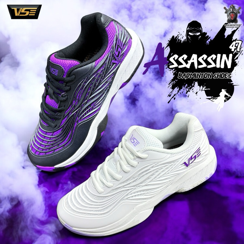 👟[🔥รุ่นใหม่ มาแรง🔥]🥷รองเท้าแบดมินตัน VS ASSASSIN 47