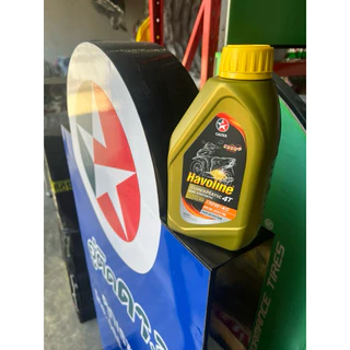 น้ำมันเครื่อง Caltex Havoline ซุปเปอร์เมติก 4T รถออโตเมตริก 10W-40 0.8 L