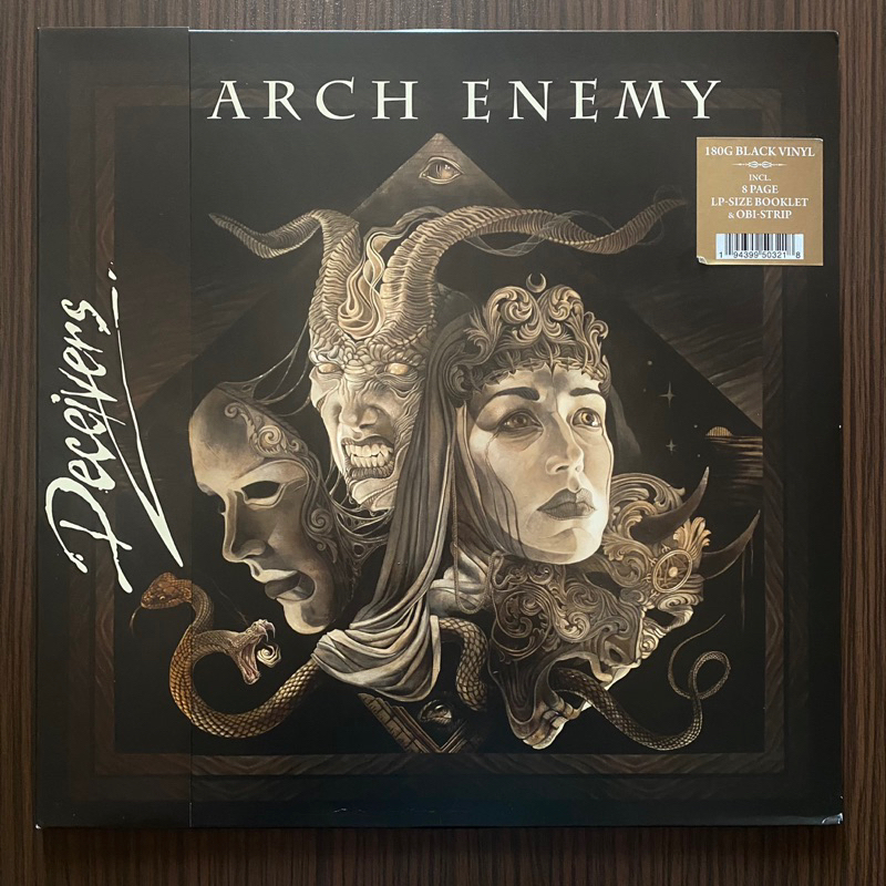 1 LP Vinyl แผ่นเสียง ไวนิล Arch Enemy - Deceivers (1650)