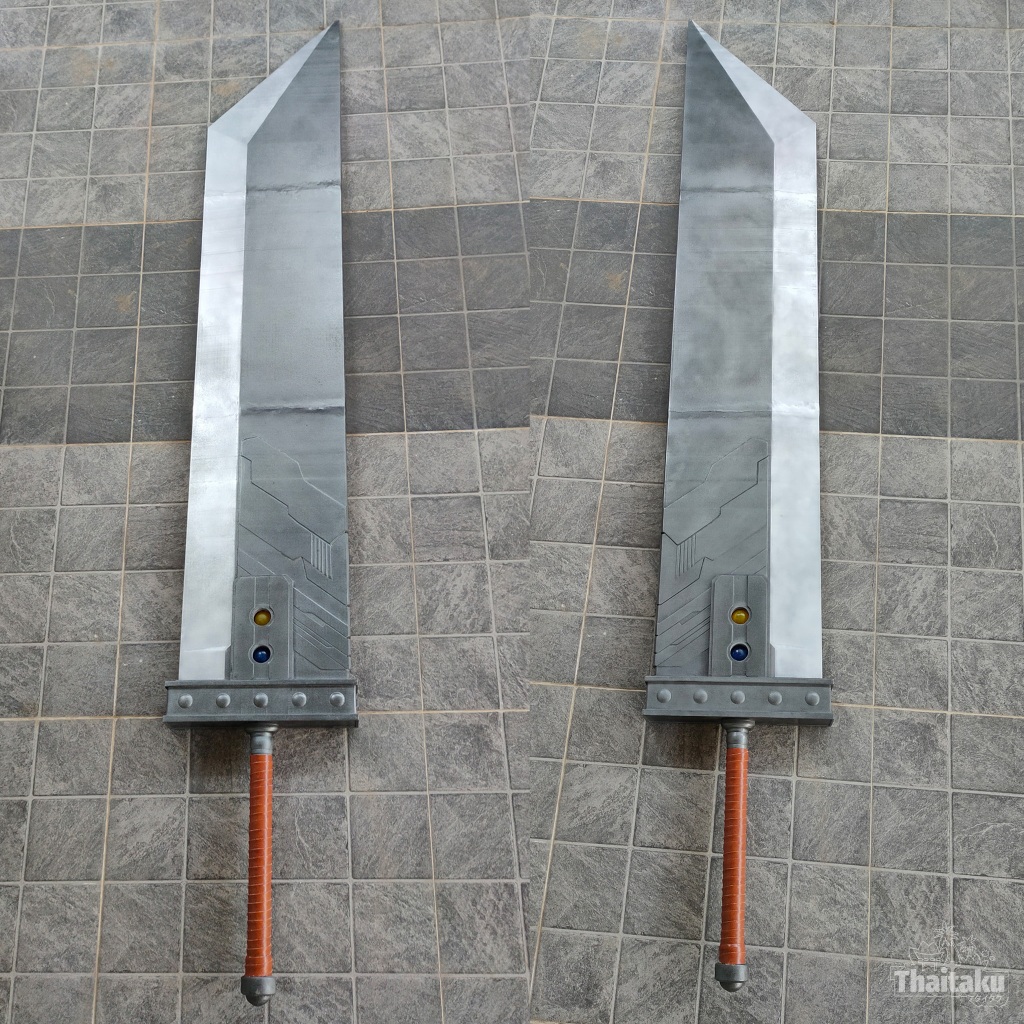 FFVII FF7 Final Fantasy VII Remake Cloud Strife Buster Sword บัสเตอร์ ดาบ 3D Cosplay เกม คอสเพลย์ อุ