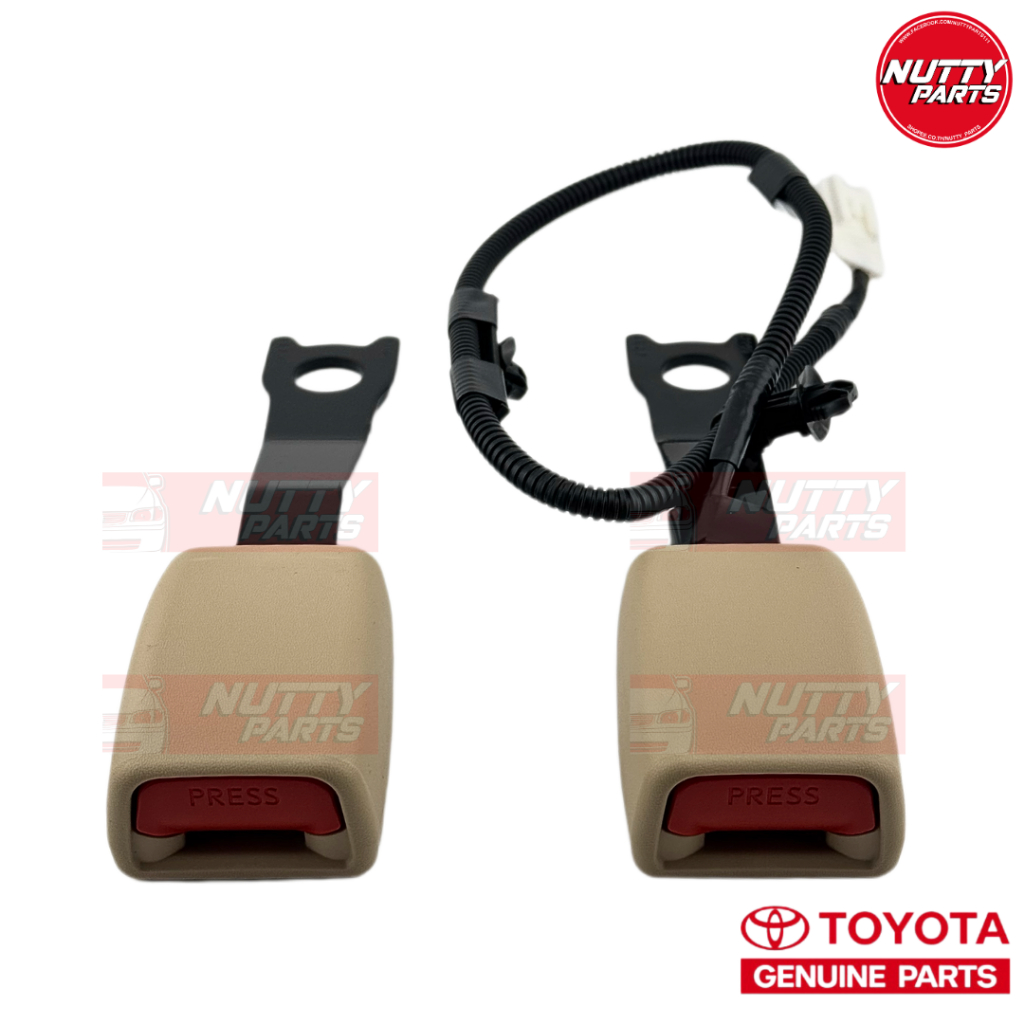 อะไหล่แท้ ตัวล็อคเบลล์ TOYOTA VIOS NCP150 , YARIS NSP151 ปี 13-19 ตัวล็อคเข็มขัดนิรภัย